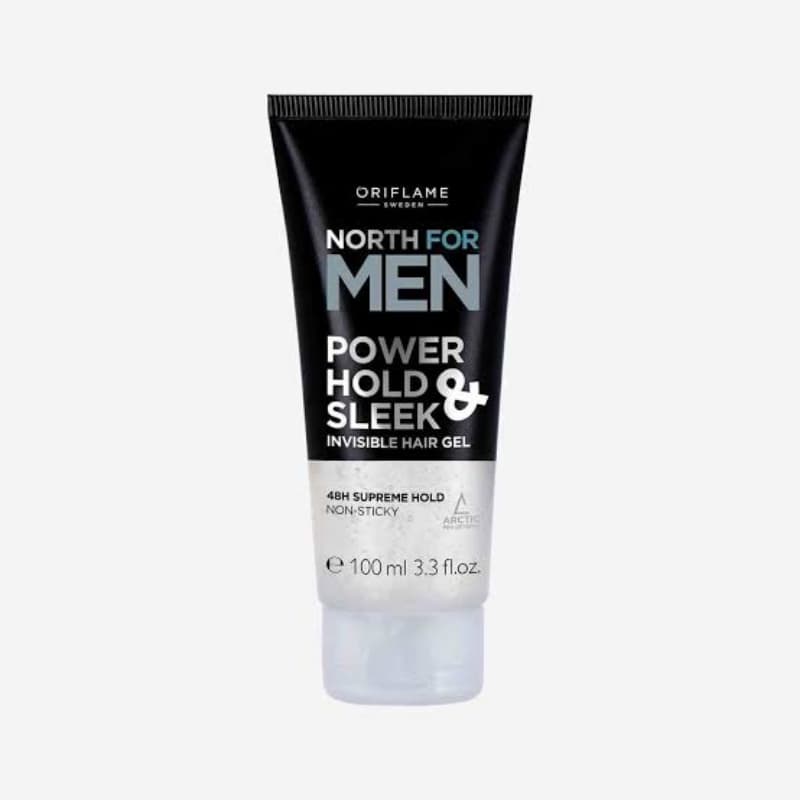 North For Men Power Hold & Sleek Invisible Hair Gel