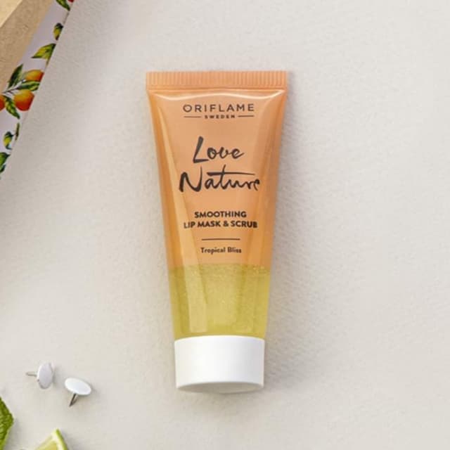 Love Nature Smoothing lip Mask & Scrub Tropical Bliss