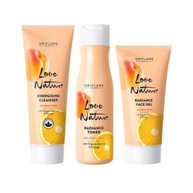 Love Nature Set with Organic Apricot & Orange